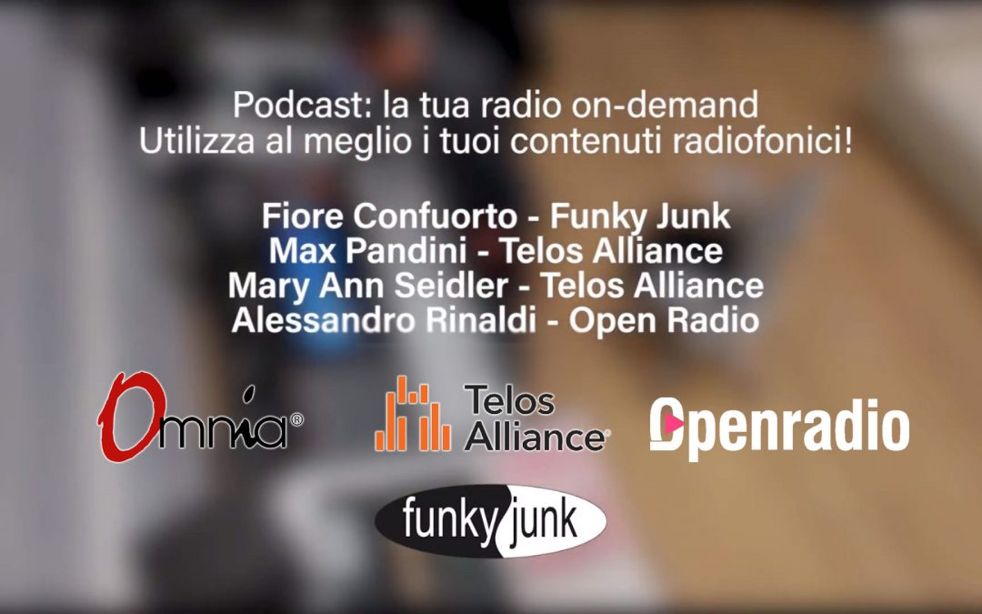 La tua radio on demand: un webinar di Funky Junk con Telos Alliance e Open Radio